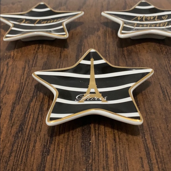 Paris star trinket dish set - Picture 3 of 6